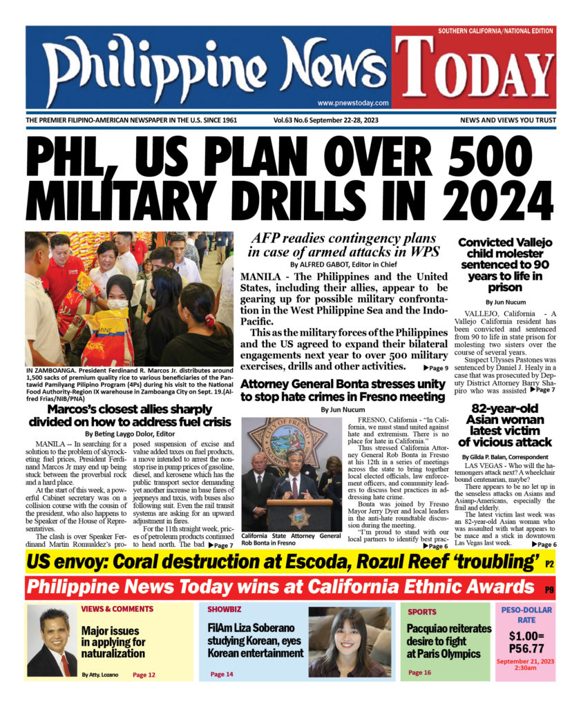 PHL, US PLAN OVER 500 MILITARY DRILLS IN 2024 PHILIPPINE NEWS TODAY